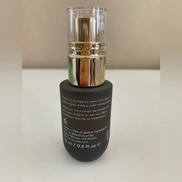 New! Beautycounter Counter+ Overnight Resurfacing Peel 15ml / 0.5fl oz - Picture 2 of 2